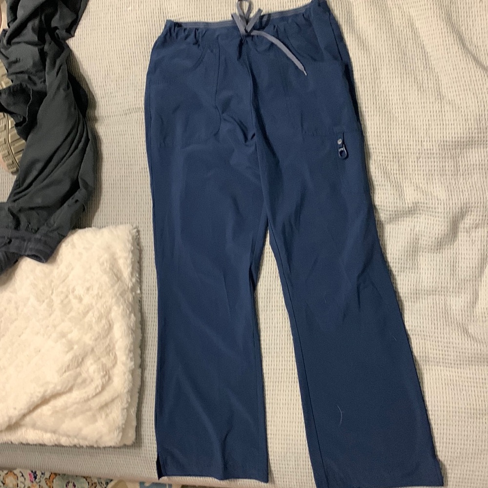 NAVY BLUE SCRUB PANTS